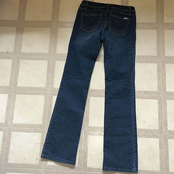 EXCELLENT CONDITION WOMEN’S SIZE 4R WHITE HOUSE BLACK MARKET BOOT LEG JEANS - Picture 6 of 7